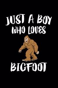 Just A Boy Who Loves Bigfoot