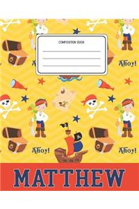 Composition Book Matthew