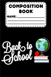 Composition Book Back To School