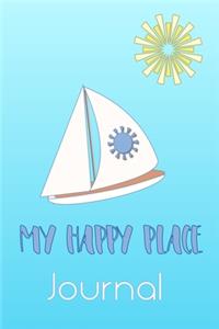 Sailing is my Happy Place Journal