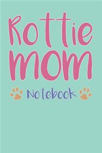 Rottie Mom Composition Notebook of Rottweiler Dog Mom Journal