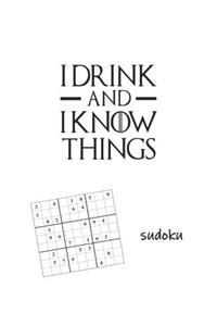 I Drink and I Know Things Sudoku