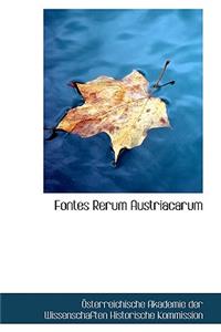 Fontes Rerum Austriacarum