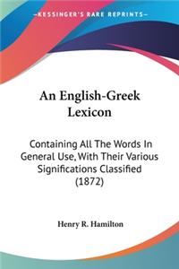 English-Greek Lexicon