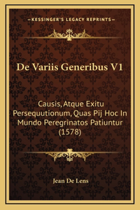 De Variis Generibus V1