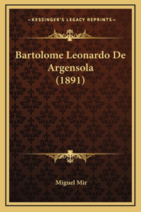 Bartolome Leonardo de Argensola (1891)