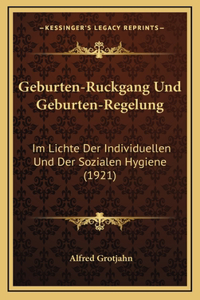 Geburten-Ruckgang Und Geburten-Regelung