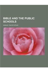 Bible and the Public Schools