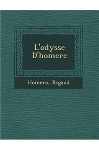 L'Odyss E D'Homere
