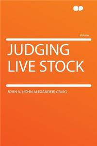 Judging Live Stock
