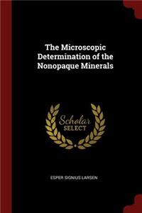 The Microscopic Determination of the Nonopaque Minerals