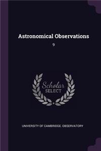 Astronomical Observations