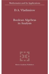 Boolean Algebras in Analysis
