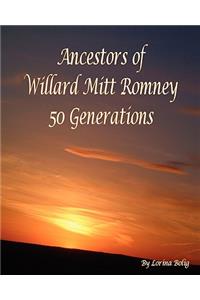 Ancestors Of Willard Mitt Romney