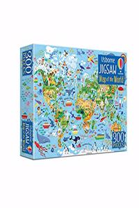 Map of the World Book and Jigsaw