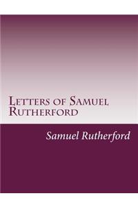 Letters of Samuel Rutherford