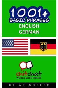 1001+ Basic Phrases English - German