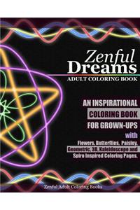Zenful Dreams Adult Coloring Book