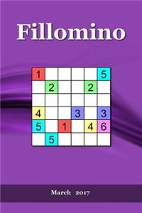 Fillomino: March 2017