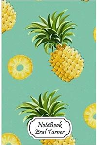 Notebook Journal Dot-grid, Graph, Lined, Blank, No Lined - Pineapple Pattern: Small Pocket Notebook / Journal / Diary