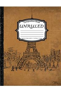 Unruled Composition Book