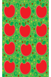 Apples Shape Stickers