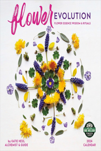 Flower Evolution 2024 Wall Calendar