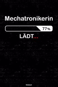 Mechatronikerin Lädt... Notizbuch