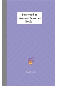Password & Account Number Book