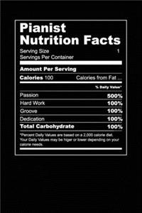 Pianist Nutrition Facts