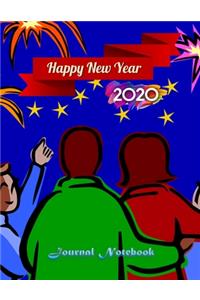 Happy New Year 2020 journal notebook