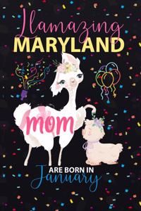 Llamazing Maryland Mom are Born in January