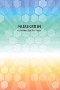 Musikerin Terminplaner 2019 2020