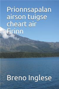 Prionnsapalan airson tuigse cheart air fìrinn