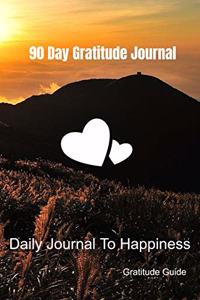 90 Day Gratitude Journal