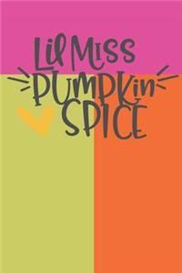 Lil Miss Pumpkin Spice