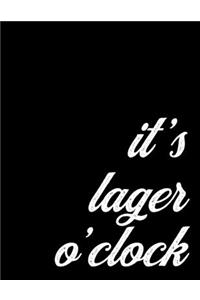 2020 Monthly and Weekly Lager Planner For Brewers and Beer Lovers - It's Lager O'Clock