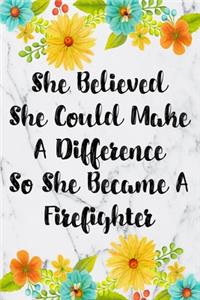 She Believed She Could Make A Difference So She Became A Firefighter