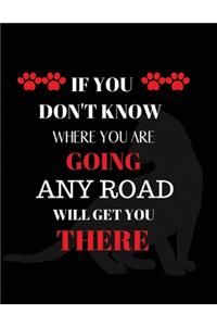 If you don't know where you are going any road will get you there