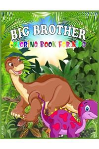 Big Brother Coloring Book for Kids