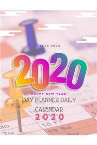 Day Planner Daily Calendar 2020