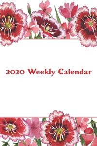 2020 Weekly Calendar