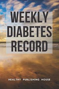 Weekly Diabetes Record