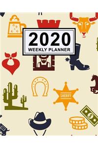 Rodeo Weekly Planner 2020