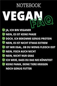 Notebook Vegan FAQ