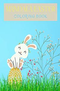 Mandala Easter Coloring Book