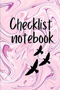 Checklist Notebook
