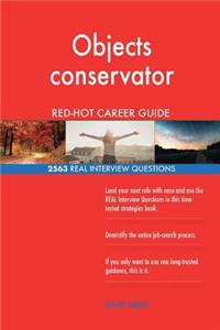 Objects conservator RED-HOT Career Guide; 2563 REAL Interview Questions
