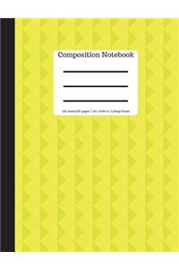 Composition Notebook - College Ruled 100 Sheets/ 200 Pages 9.69 X 7.44