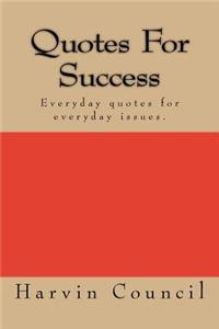 Quotes for Success